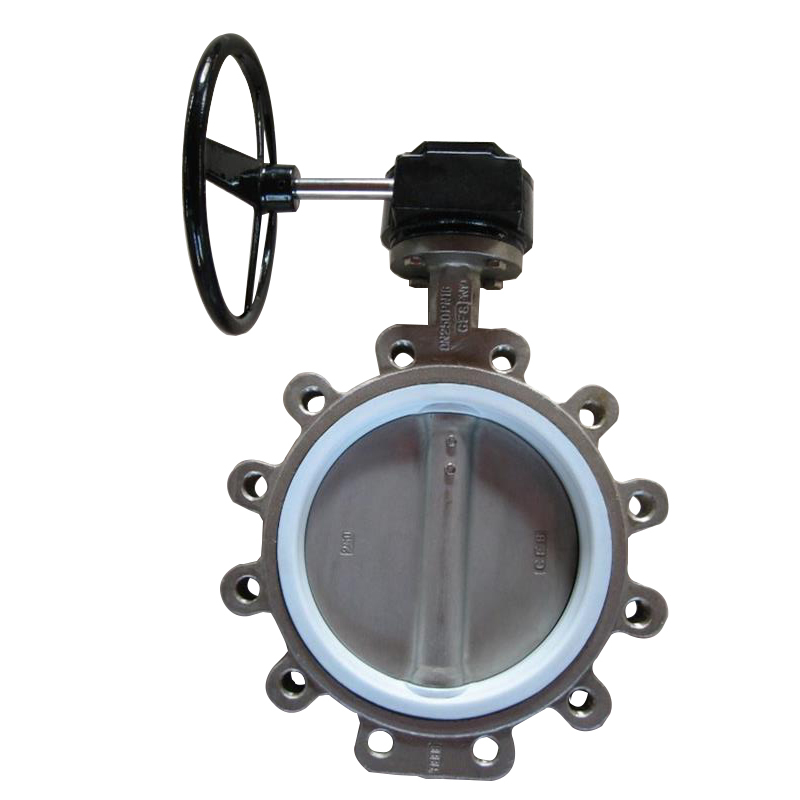 Lug Butterfly Valve Stainless Steel CF8 PN16 from China manufacturer ...