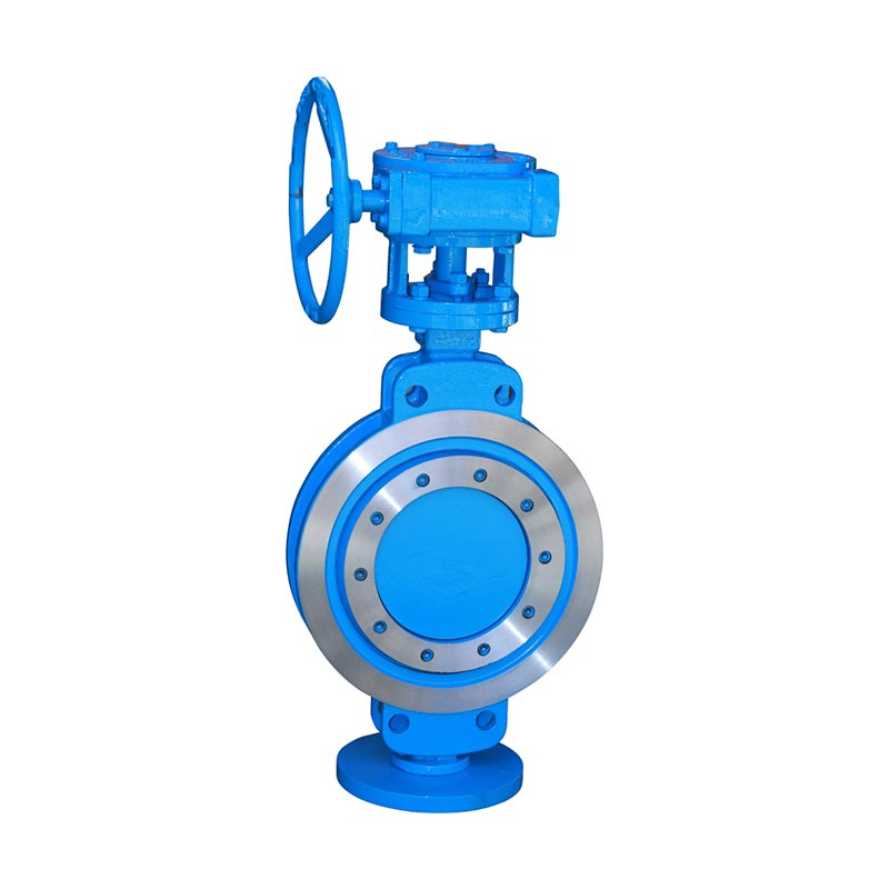 Wcb Pn16 Triple Eccentric Wafer Butterfly Valve